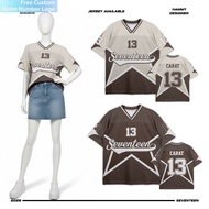 SEVENTEEN CARAT VOL 2 OVERSIZE BOXY JERSEY Kpop Jersey Band Jersey Vintage Jersey Retro Jersey Block