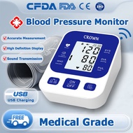 Original Blood Pressure Digital BP Monitor Rechargeable Digital Blood Pressure Monitor With Charger