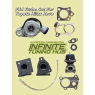 [READYSTOCK] F44 Turbo Set for Toyota Hilux Revo (F44 SMT, Exhaust Flange, Gasket, Adapter, Pipe Min
