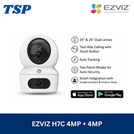 EZVIZ CCTVEZVIZ H7C 4MP + 4MP 2K Smart Home Dual Lens IP Camera Indoor 360