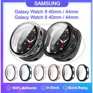 Samsung Galaxy Watch 9 44mm / Watch 9 40mm / Watch 8 44mm / Watch 8 40mm Sarung Full Built‑in Temper