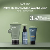 [SPECIAL KAHF DECODE : PAKET PERAWATAN KULIT BERMINYAK BERJERAWAT] Paket Oil Control & Cerah (Face W