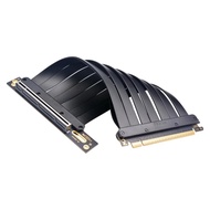 20CM PCIe 5.0 X16 GPU Riser Cable 32GT/s PCIE Gen5 16X to 16X Graphics Card Extension Cable For RTX5