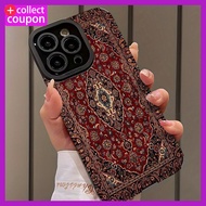 Nordic retro American ethnic style, suitable for iPhone 16 Pro Max phone case, designed with TPU, co