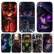TPU Luxury Black Silicone Soft Case【L-2】Anime Code Geass for Samsung S7 Edge S8 Plus S9 S10 S10E Lit