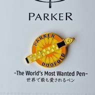 (collected) Parker pen company logo badge PARKER DUOFOLD pen