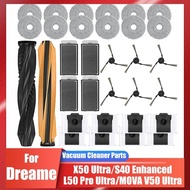 Dreame X50 Ultra /X50 Master/L50 Pro Ultra/L40S Pro Ultra Robot Vacuum Cleaner Accessories Main Side