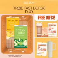TRIZIE Fast Detox Duo - Mango Fiber x3 + Clean Fiber x3