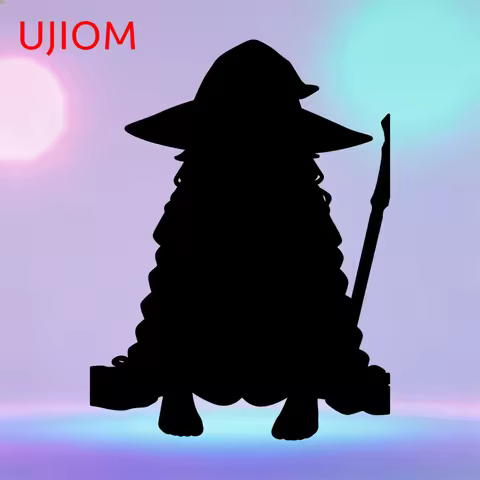 UJIOM Roxy Migurdial Interesting Wall Sticker Personality Sunscreen JDM Decal Sofa Wall Wardrobe Roo