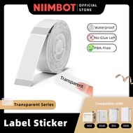 NIIMBOT Transparent, for D11 D110 D101 H1S Clear Refill Paper Label Waterproof Sticker