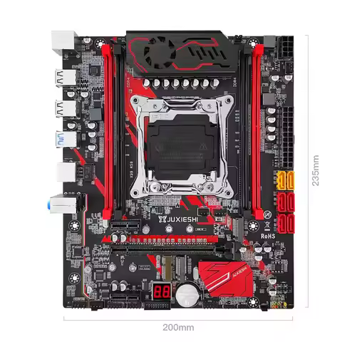 X99 RS9 motherboard LGA2011 supports E5-2678-V3 E5-2683-V4 E5-2696-V3 CPU DDR4 DIY desktop computer 