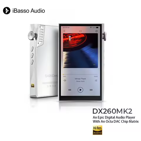 iBasso DX260MK2 Lossless Music Player MOD Grinding Machine Version Android HIFI MP3 Portable Media P