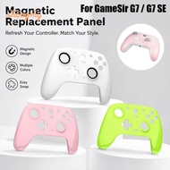 SHOOGMY Replacement Faceplate, Shockproof Screwless Front Shell Cover,  Magnetic Hard PC Game Contro