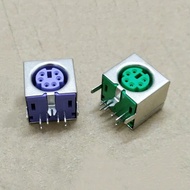5PCS MINI 6PIN Female Socket Connector PS2 JACK mouse keyboard plug connector MDC-6-19 PBC ic chip L