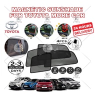 Magnetic Sunshade For Toyota Altis/Vios/Camry/CHR/Avanza/Innova/Vigo/Revo