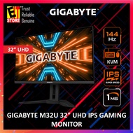 GIGABYTE M32U 32" UHD IPS GAMING MONITOR (1MS/144HZ REFRESH RATE/HDMI 2.1 SUPPORT 4K/BUILT-IN SPEAKE