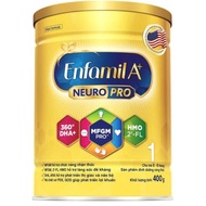 ENFAMIL A+ NEURO PRO POWDER MILK NO. 1 400G / 830G FOR CHILDREN 0-6 MONTHS