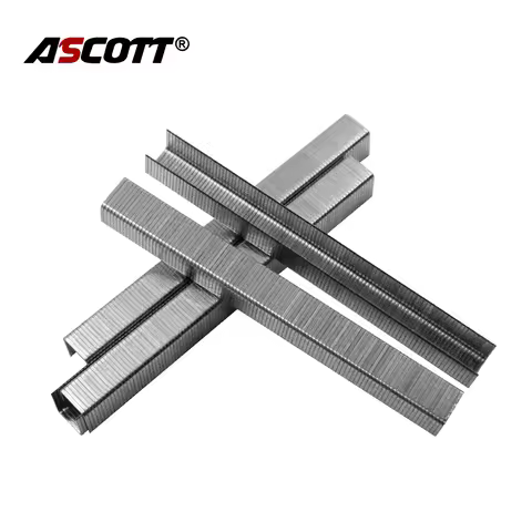 1000Pcs 20GA Staples 11.2mm Crown Nails 10/13/22mm U-shape Nail Gun Nails Furniture Staples Upholste