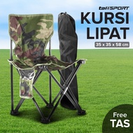 TISERA - TaffSPORT Army Design Square Folding Chair M 35x35x58cm - S1017