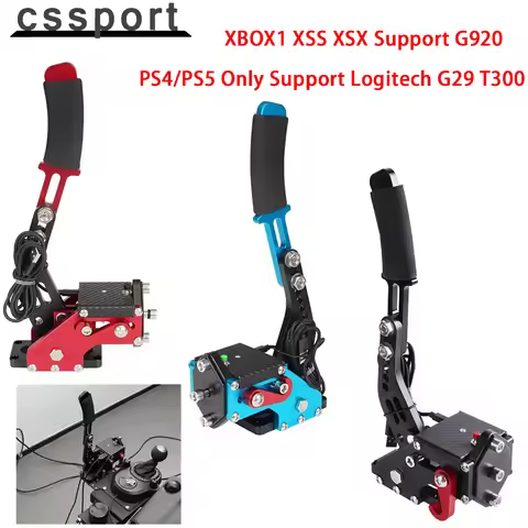 PC Handbrake PS4/PS5 Only Support Logitech G29 T300, XBOX1 XSS XSX Support G920, Universal SIM Racin