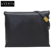 Marni Prisma 小牛皮單肩包，女士，黑色 [二手]