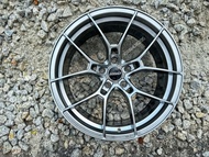 Flow Forming Wheels RAYS G025 New Sport Rim - 19x8.5J 19x9.5J 5x114 - 8.8KG ONLY - Hyper Black - REA