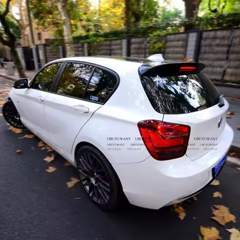 For BMW 1 Series F20 Spoiler 2012--2018 Year 1 Series 116i 120i 118i Carbon Fiber Rear Roof / Top Sp