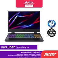 Acer Nitro 5 AN515-46-R04Y 15.6" FHD 165Hz Gaming Laptop ( AMD Ryzen 7 6800H, 16GB DDR5, 1TB SSD, RT