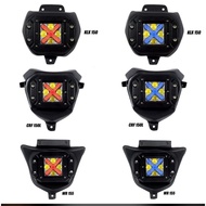 LED REFLECTOR LAMP X4 WR 155 CRF 150 KLX BF FRONT LAMP X4 LED DTRACKER VIBER - trail supermoto