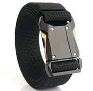 TERMURAH!!Pria Elastikitas Weaving Masukkan Pinggang Taktis Nylon Sabuk Pria Eiger