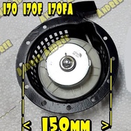 Element Kap Engkol Recoil Starter Only 170 170F 170FA mesin Penggerak