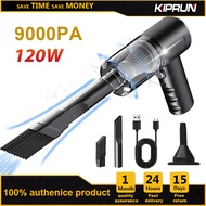 KIPRUN Wireless Vacuum Cleaner 9000Pa Electric Air Duster for Home and Car Cleaning USB Rechargeable