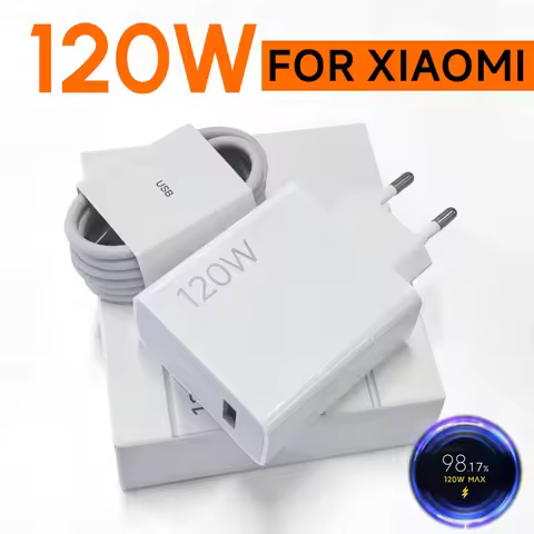 120W Super Fast Charger 100W Turbo Hyper Charge Adapter for Xiaomi Mi 15 14 13 11T Ultra Pro Redmi 1