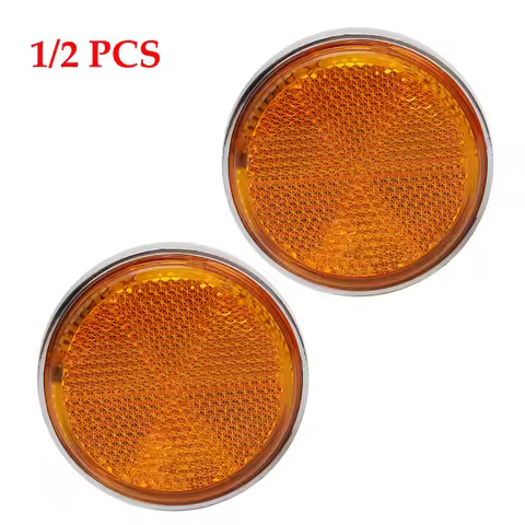 Front Fork Cover Reflector Amber For Honda Z50A SL125 CT70 CT-70 CT 70 CB 100 175 350 450 500 750 CL