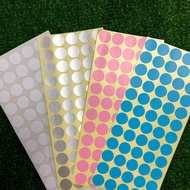 Round Dot Sticker 13mm (Essential Oil / Roller Bottle use) 圆形标签贴纸