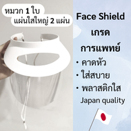 ⚡️พร้อมส่ง⚡️ Face shield การแพทย์ แบบหมวก คาดหัว / เฟสชิว antifog / แบบใหม่ อย่างดี / ทันตกรรม ทันตแพทย์ หมอฟัน dokudoku