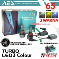 Turbo Led Headlight SUPER LIGHT H4 H11 HB3 9005 HB4 9006 High Quality 65 Watt AES Brand