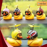 Yellow Duck Helmet Decoration Motor Decoration  Car Accessories Hiasan Itik Tiktok Itik