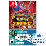 Nintendo Switch Pokemon Scarlet DLC Bundle Packs
