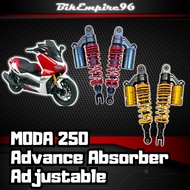 MODA 250 Advance Absorber Adjustable Motorcycle Rear Shock Absorber 350mm Rebound Adjustable