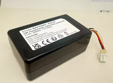 ALLCCX 21.6V 5000mAh/6000mAh /7000mAh Battery DJ96-00193B, DJ96-00193E for Samsung PowerBot Cyclone 
