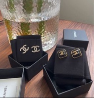 Chanel 耳環 earrings CC logo 