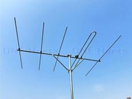 FM-501 FM調頻不銹鋼5列天線 FM 不銹鋼天線 5節 5列FM無線廣播天線 全不銹鋼材質 接收力強 接收FM頻道