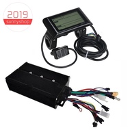 Ebike Controller 48V-72V 60A 3000W+SW900 Display Sine Wave Dual Mode 18-Tube Controller for Motor Mo