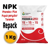 Pupuk Npk Phonska plus 15-15-15 repack 1kg 5kg pupuk penyubur tanaman pupuk untuk daun dan batang