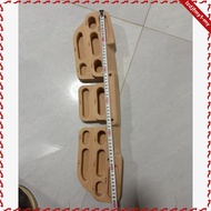 leipupa Climbing Hangboard Rock Climbing Training Board Strengthener Training Finger Hold Fingerboar