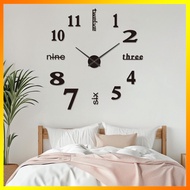 Declarative Modern Wall Clock Modern Acrylic Wall Clock Silent Nordic For  Tile Wall Living Room