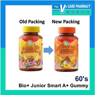 BioPlus Junior Smart A+ Gummy (BioPlus Junior ProBiotic BC30 Gummy with Prebiotic & Vitamin C) (60's