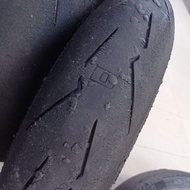 Tayar murah terpakai Pirelli Supercorsa SC1 V4 size 120/70-17 & 180/60-17