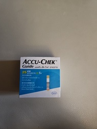 accu chek accu-chek guide test strip 血糖試紙 25s (last 3)